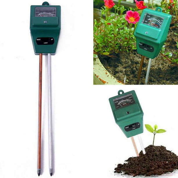 3 in 1 Soil Humidity Tester PH Moisture Light Test Meter for Garden Plant Flower